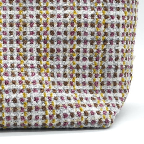 close up showing fabric