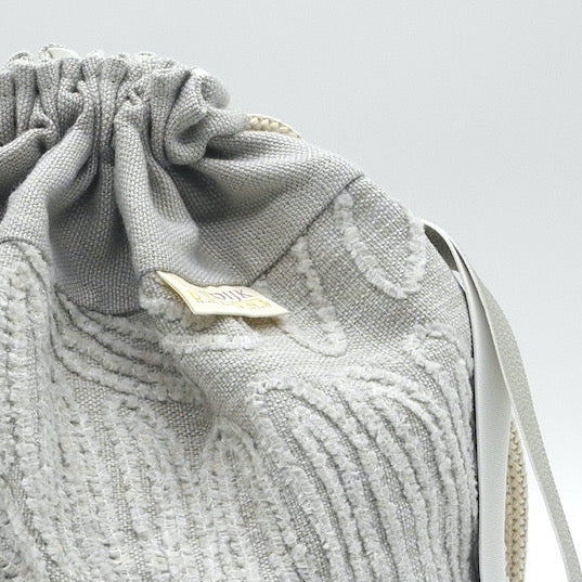up close showing fabric detail