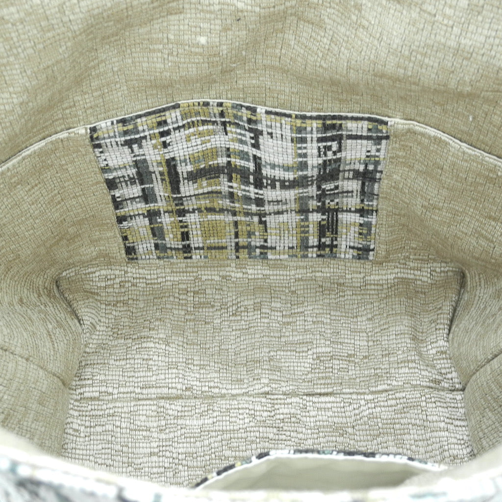 Pocket Tote - Larger Deluxe 2 Tone