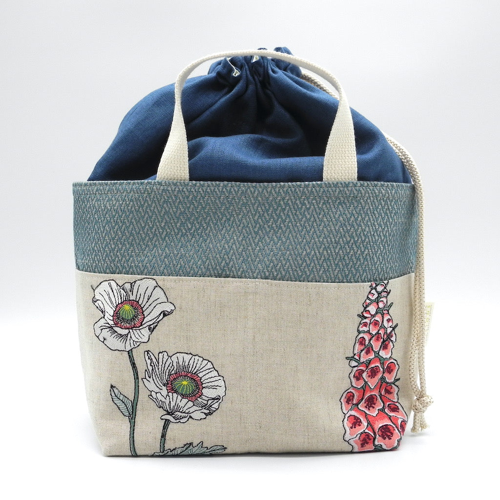 Drawstring Project Basket - Medium