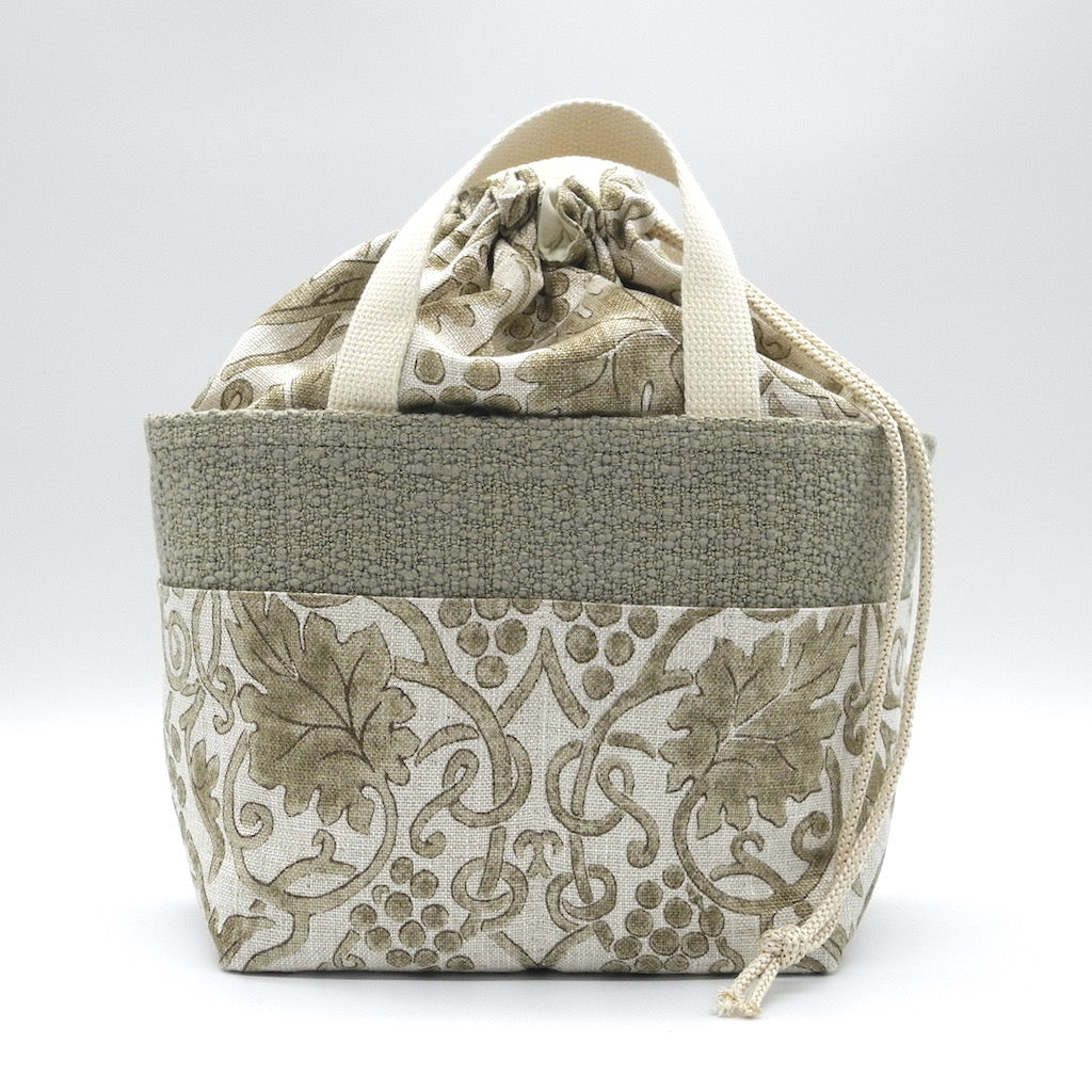 Drawstring Project Basket - Medium