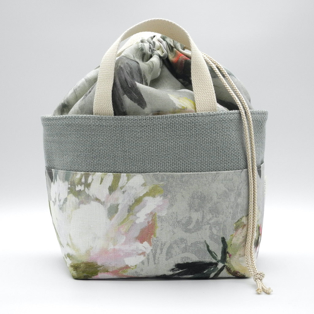 Drawstring Project Basket - Medium
