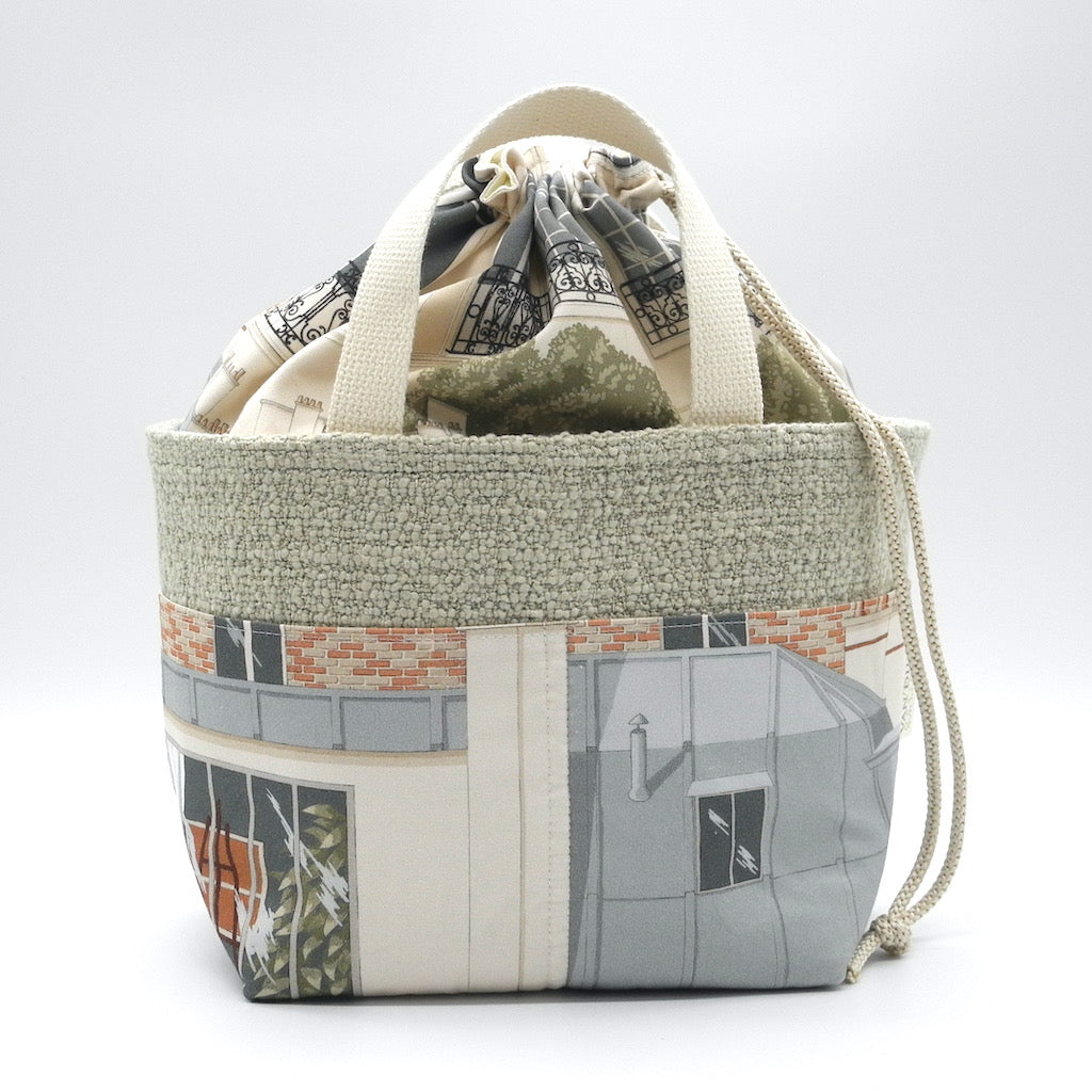 Drawstring Project Basket - Medium