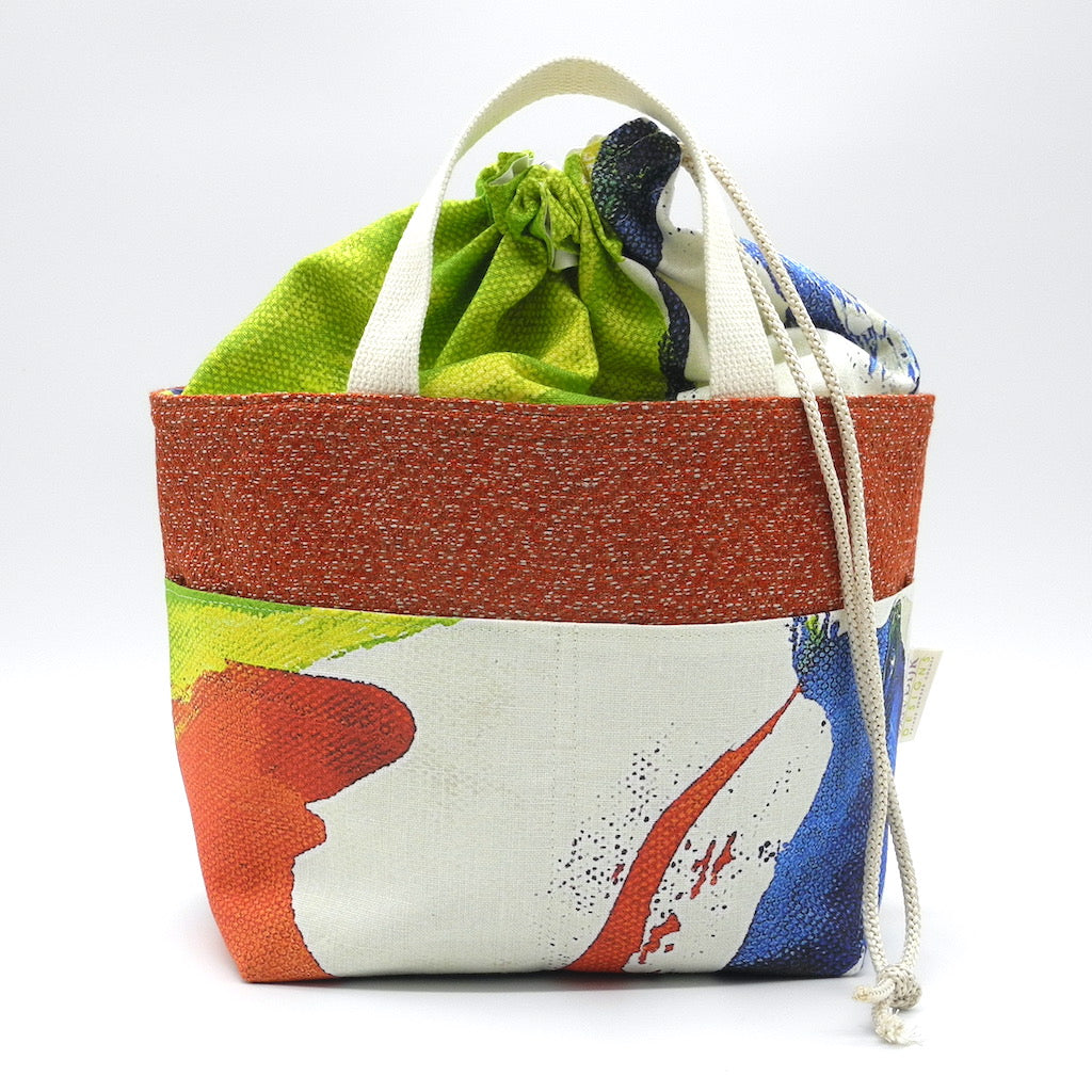 Drawstring Project Basket - Medium