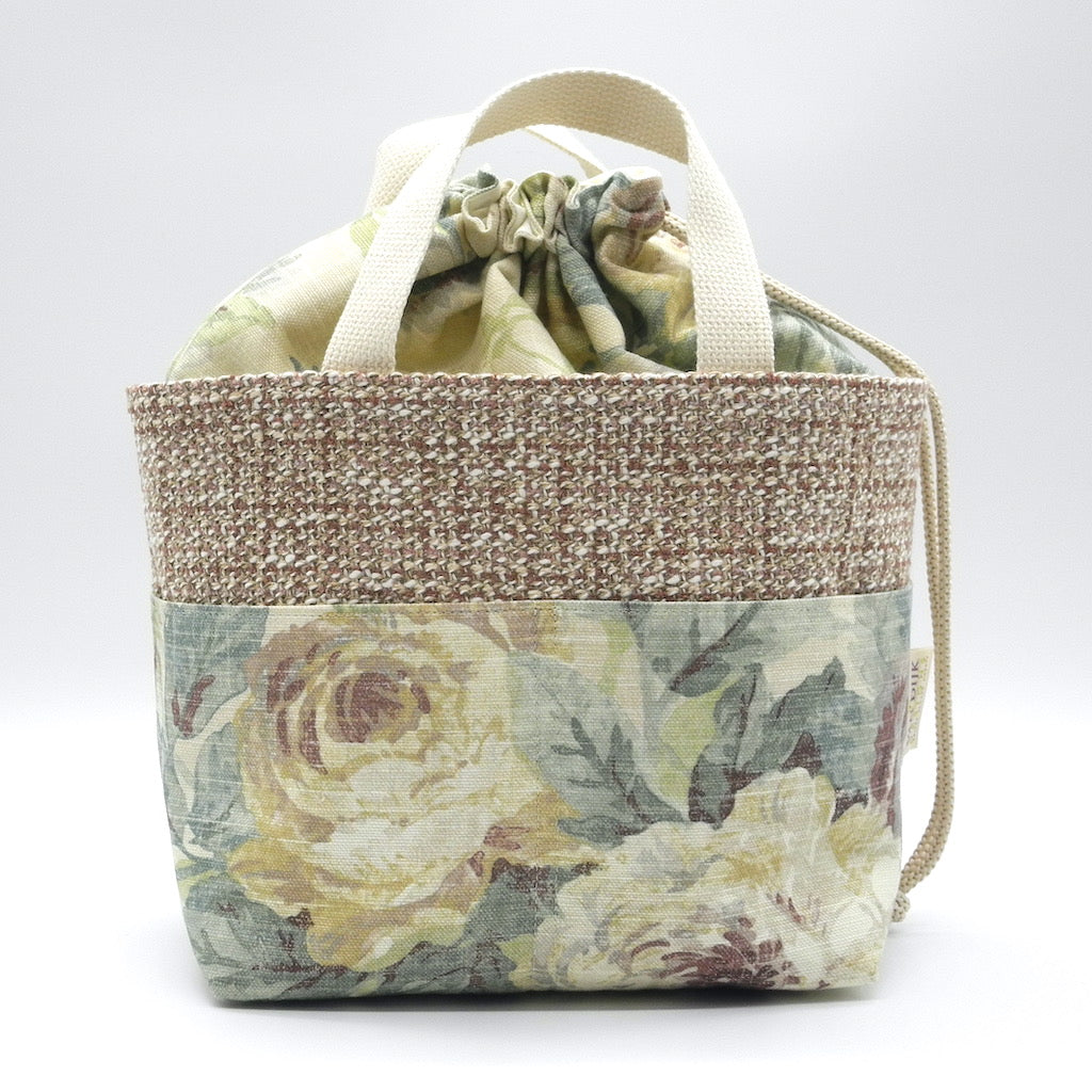 Drawstring Project Basket - Medium