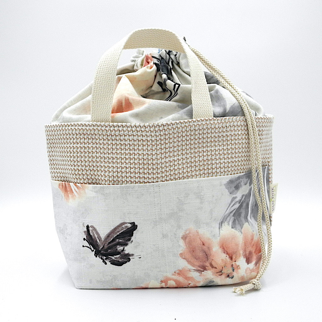 Drawstring Project Basket - Medium