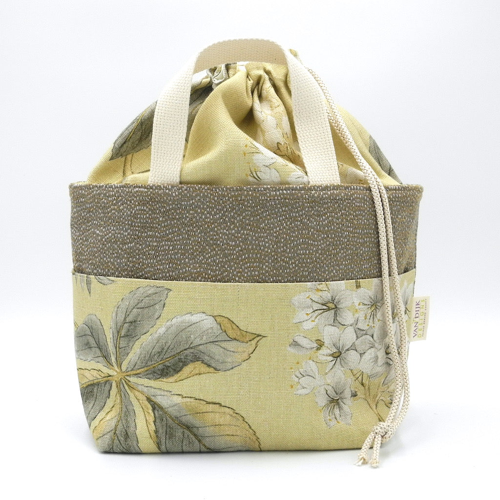 Drawstring Project Basket - Medium