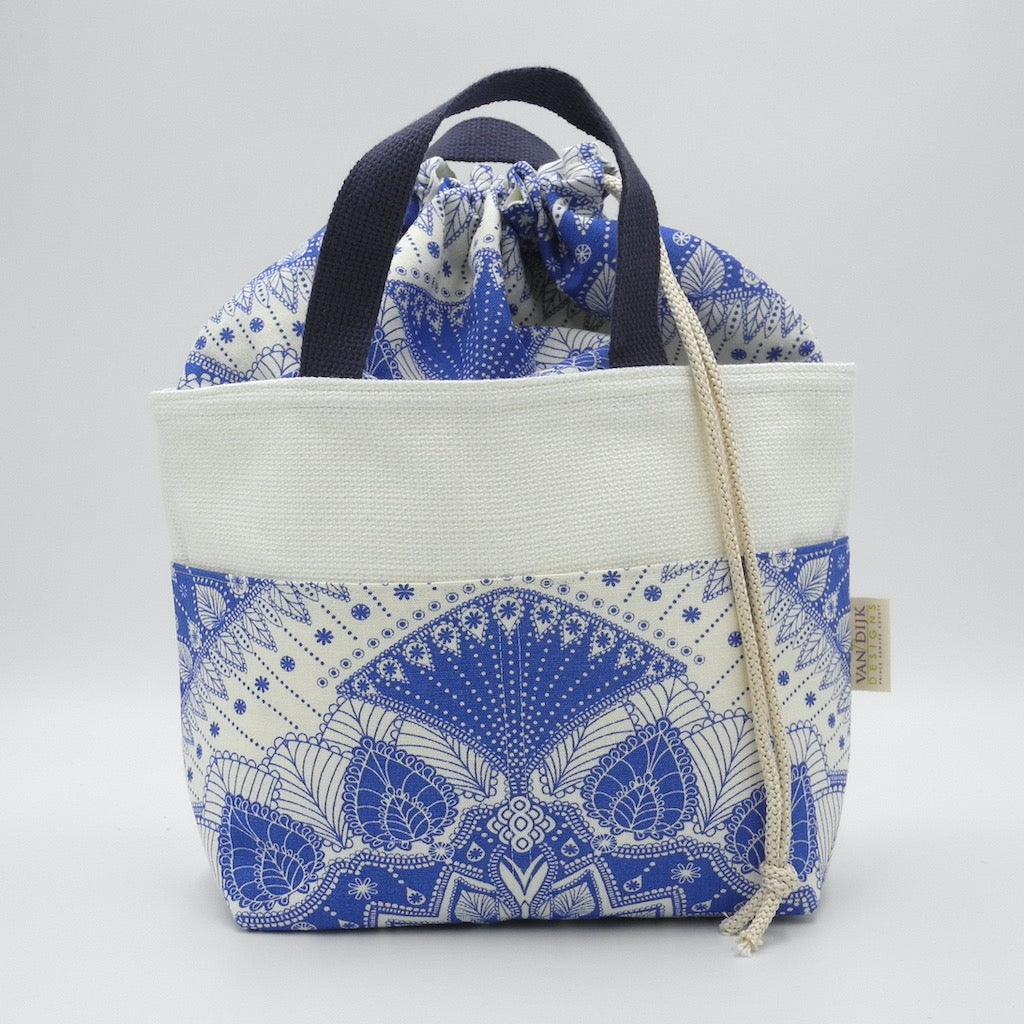 Drawstring Project Basket - Medium