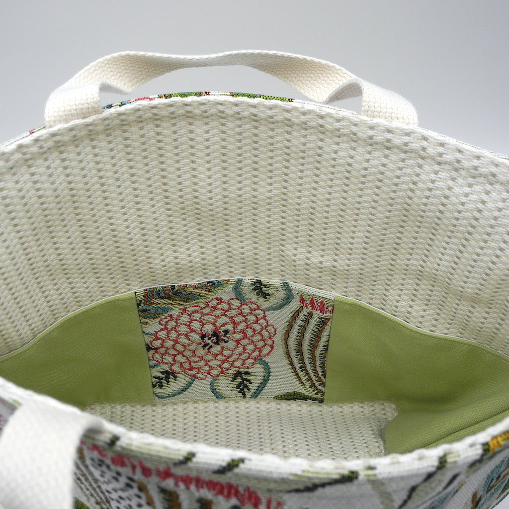 Pocket Tote - Larger Deluxe 2 Tone