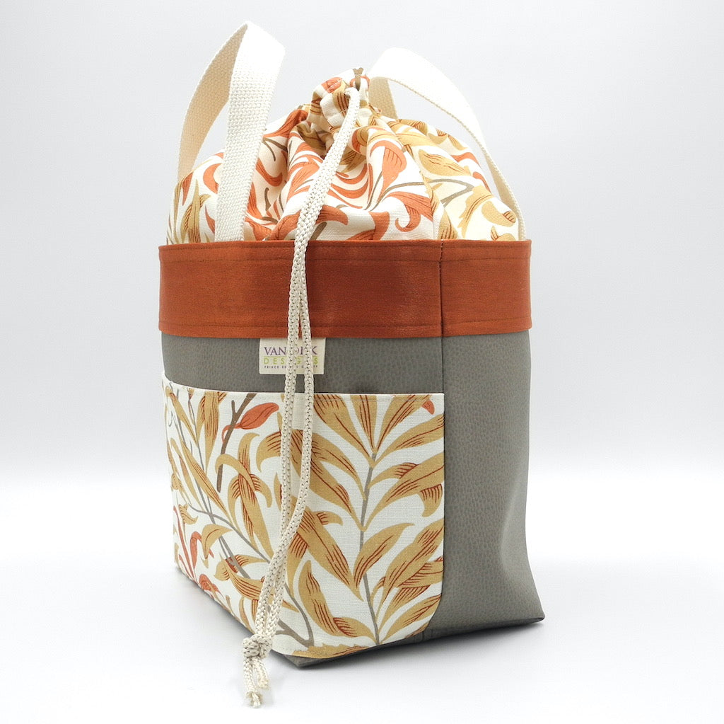 Drawstring Project Basket - Deluxe Large