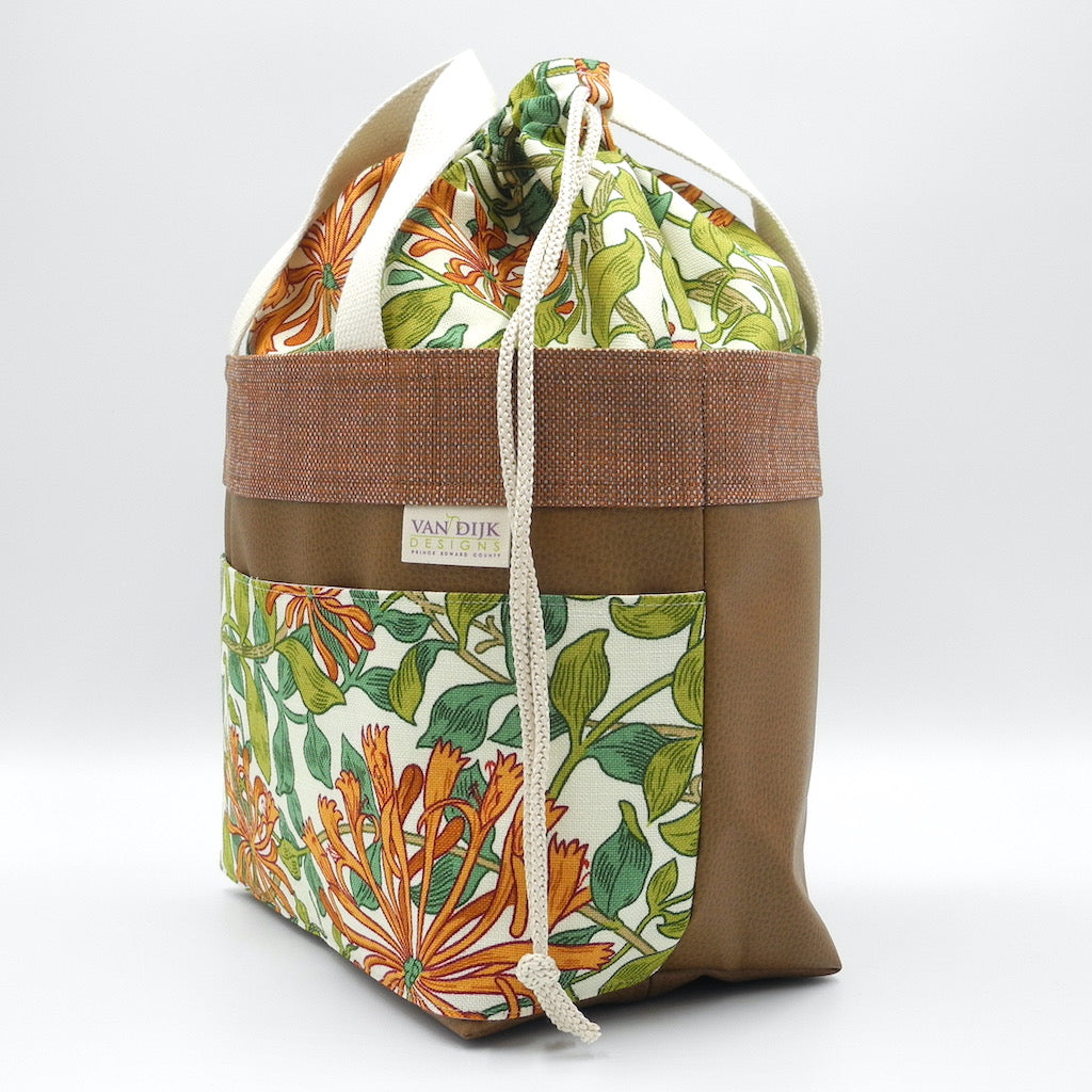 Drawstring Project Basket - Deluxe Large