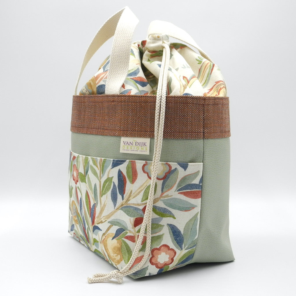 Drawstring Project Basket - Deluxe Large