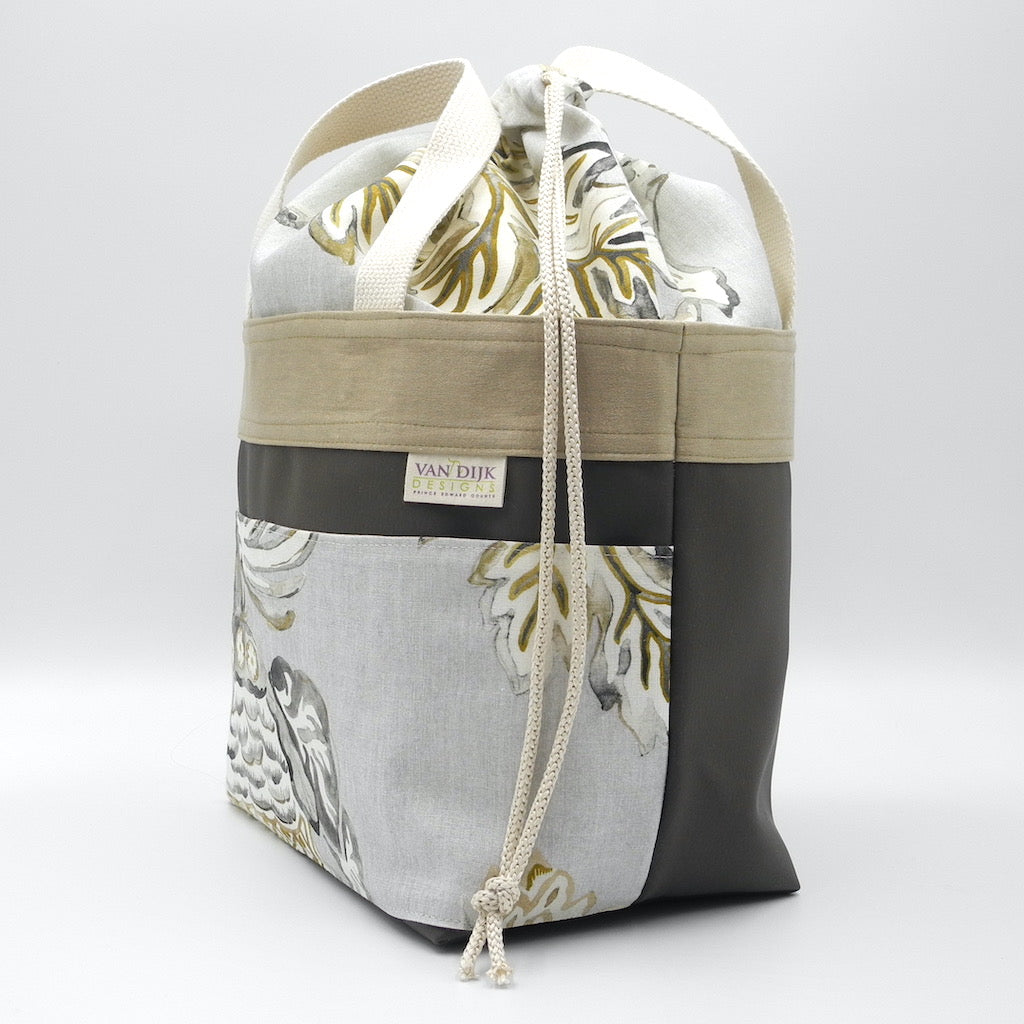 Drawstring Project Basket - Deluxe Large