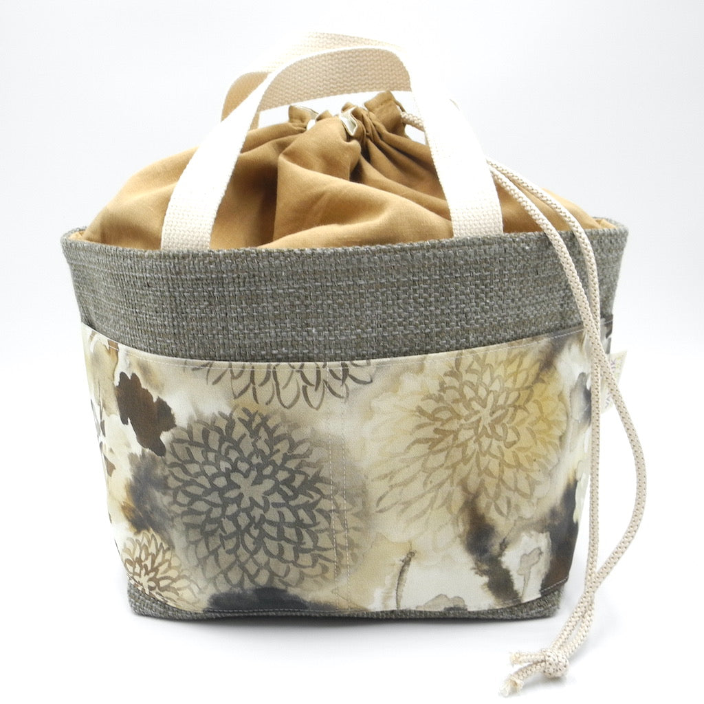 Drawstring Project Basket - Large