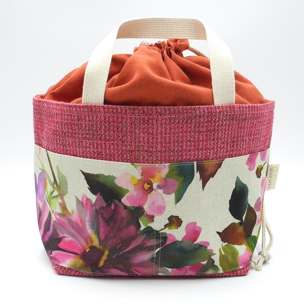 Drawstring Project Basket - Large