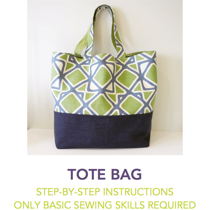 tote bag instruction front page