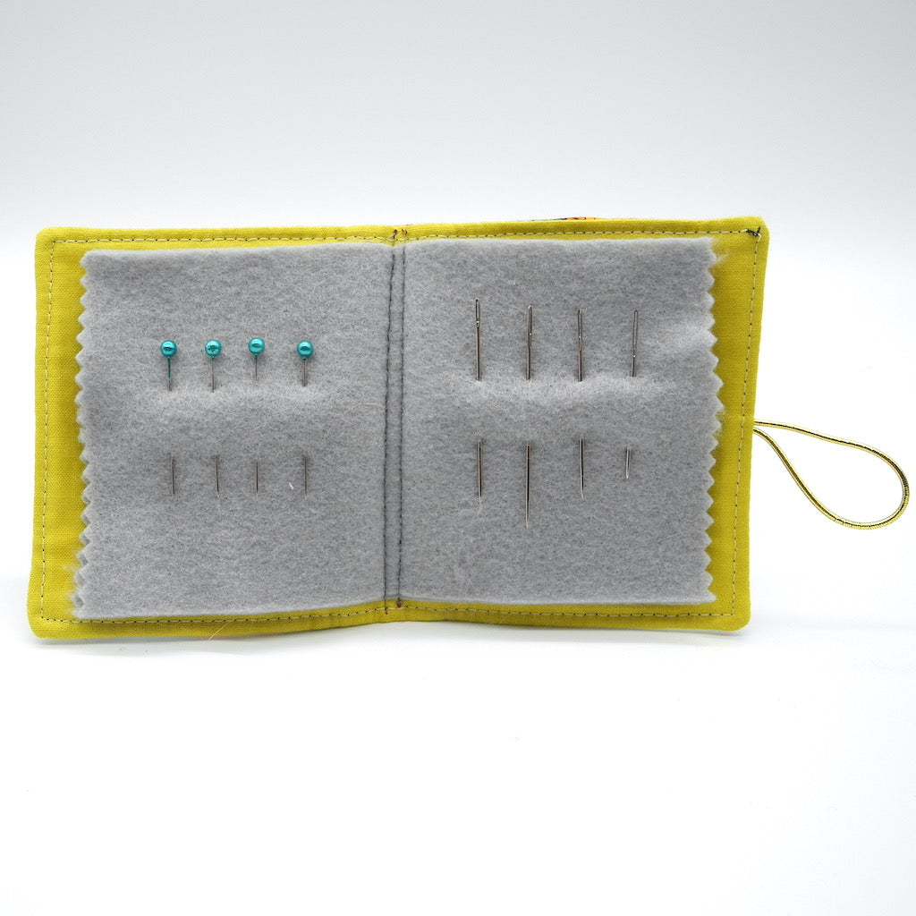 needle book inside showing needles