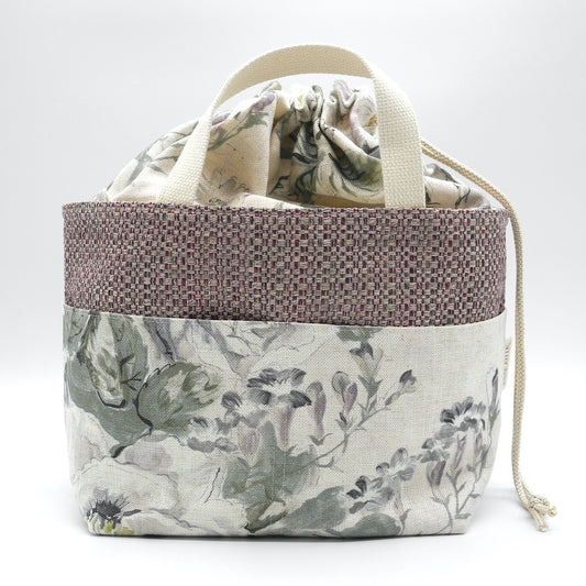 Drawstring Project Basket - Large