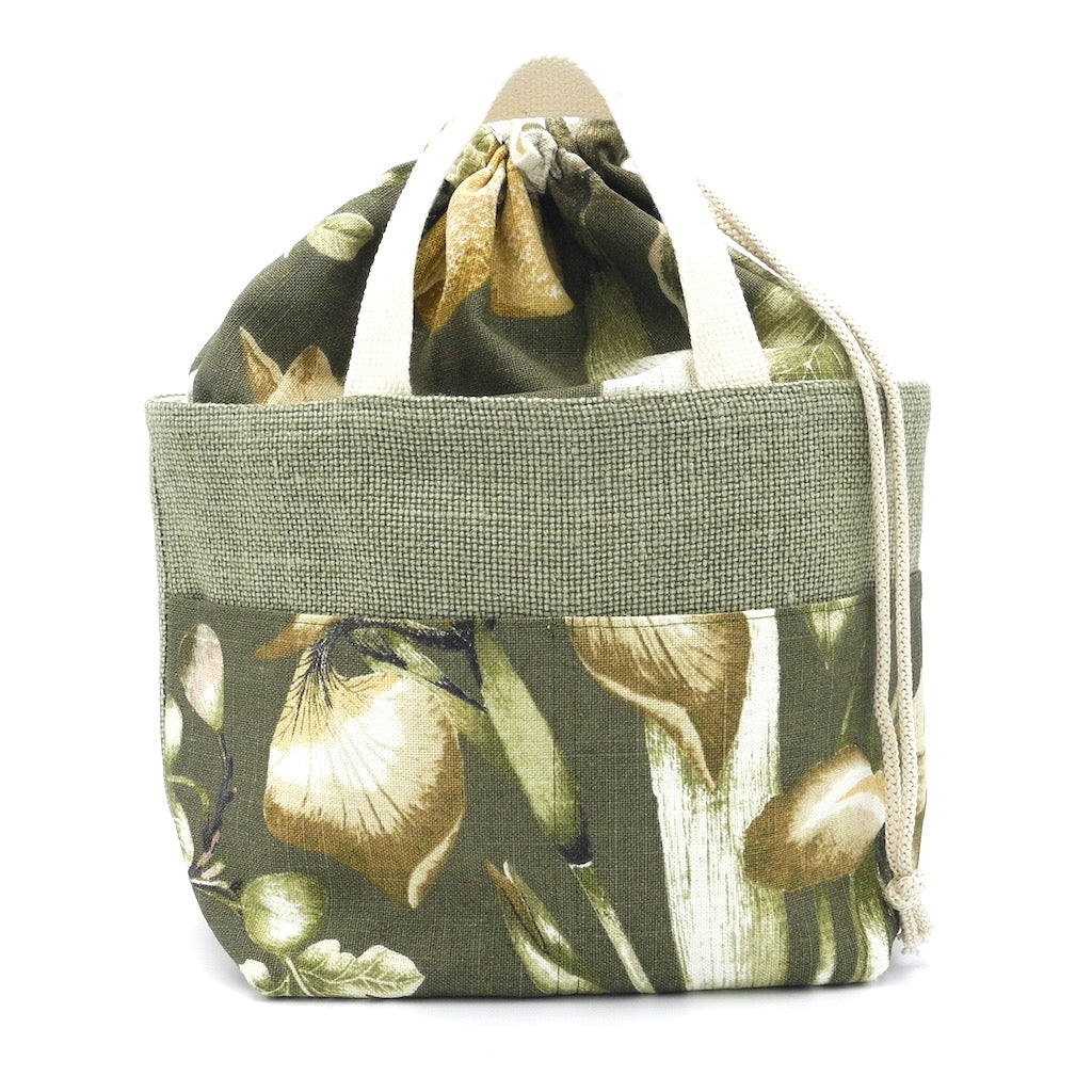 Drawstring Project Basket - Medium