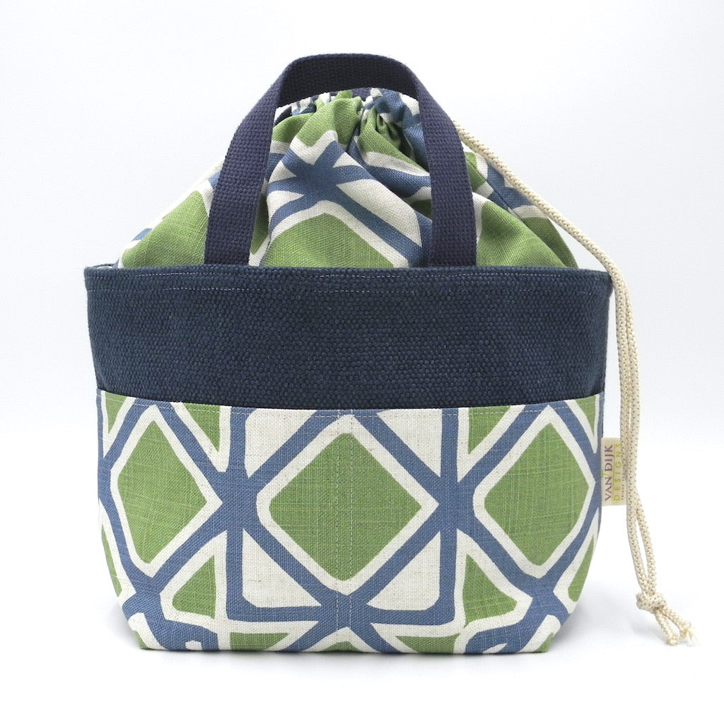 Drawstring Project Basket - Medium