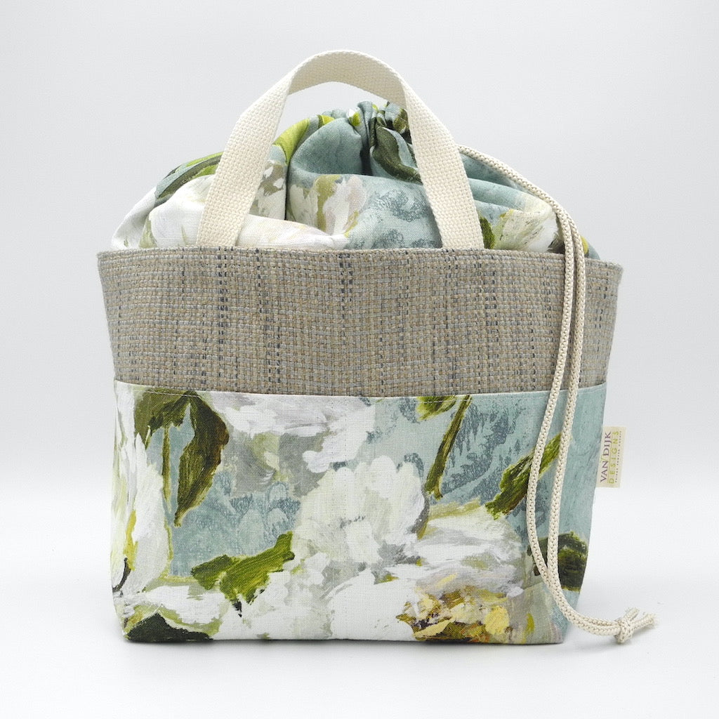 Drawstring Project Basket - Large