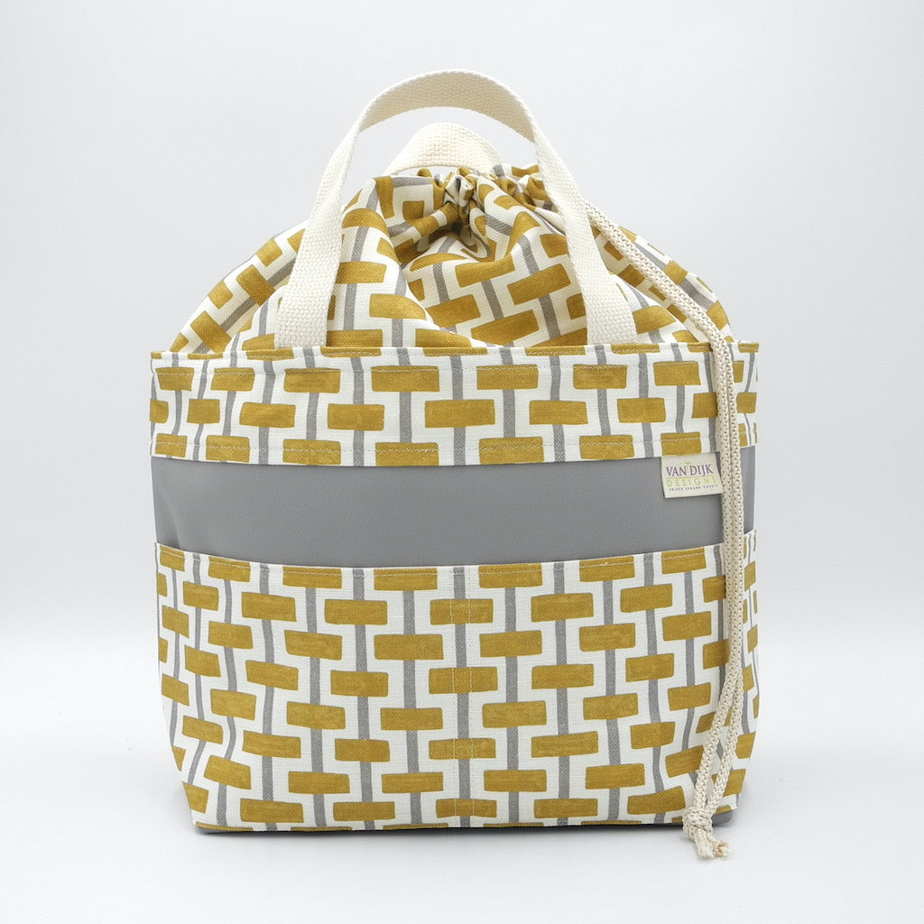 Drawstring Project Basket - Deluxe Large