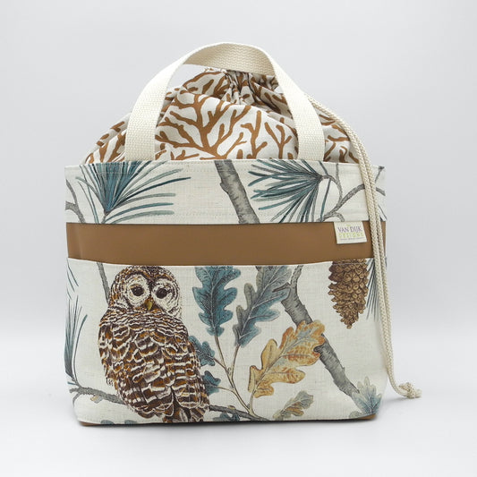 Drawstring Project Basket - Deluxe Large