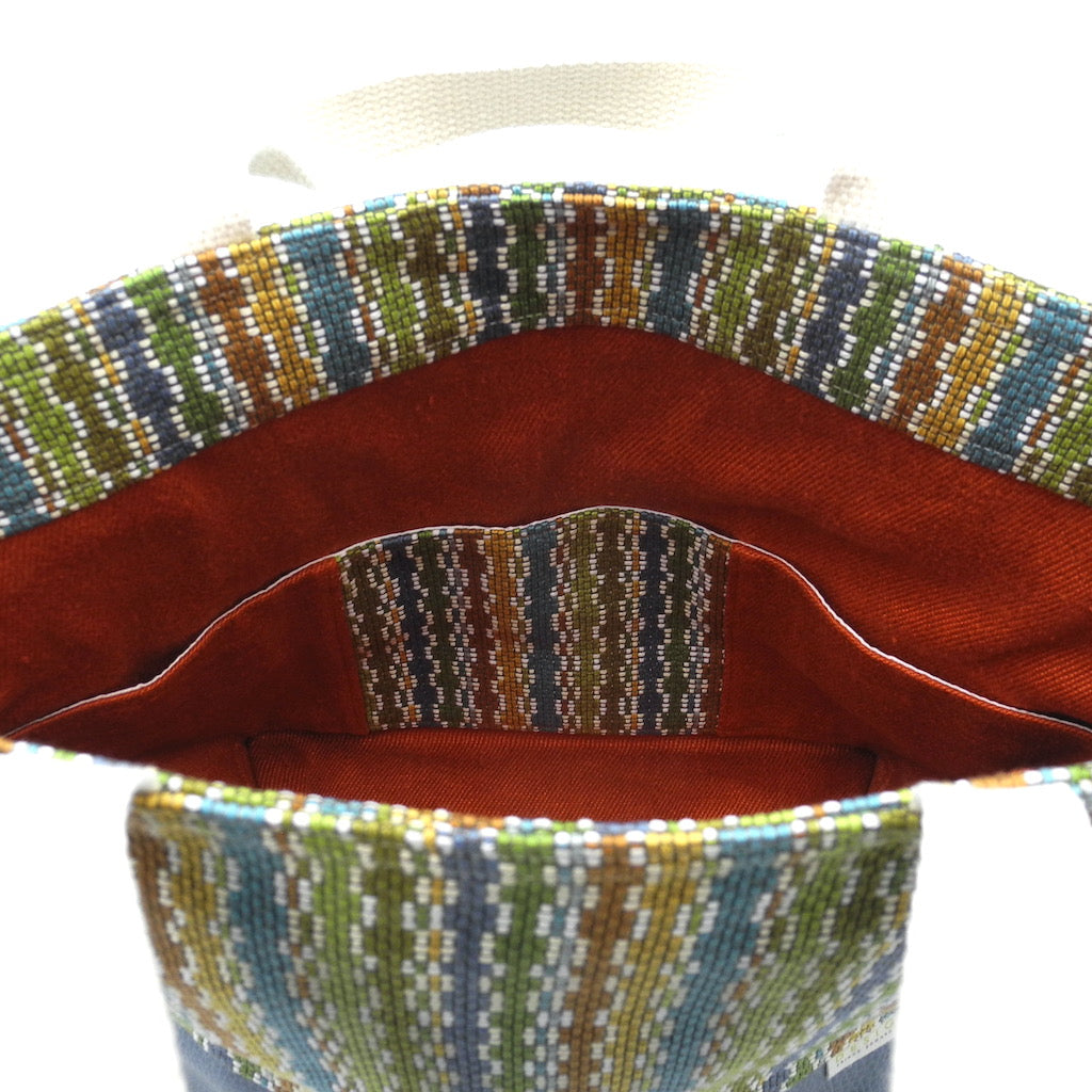 Pocket Tote - Larger Deluxe 2 Tone