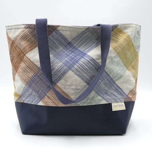 Pocket Tote - Larger Deluxe 2 Tone