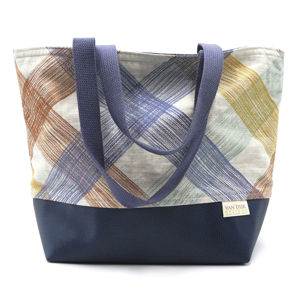 Pocket Tote - Larger Deluxe 2 Tone