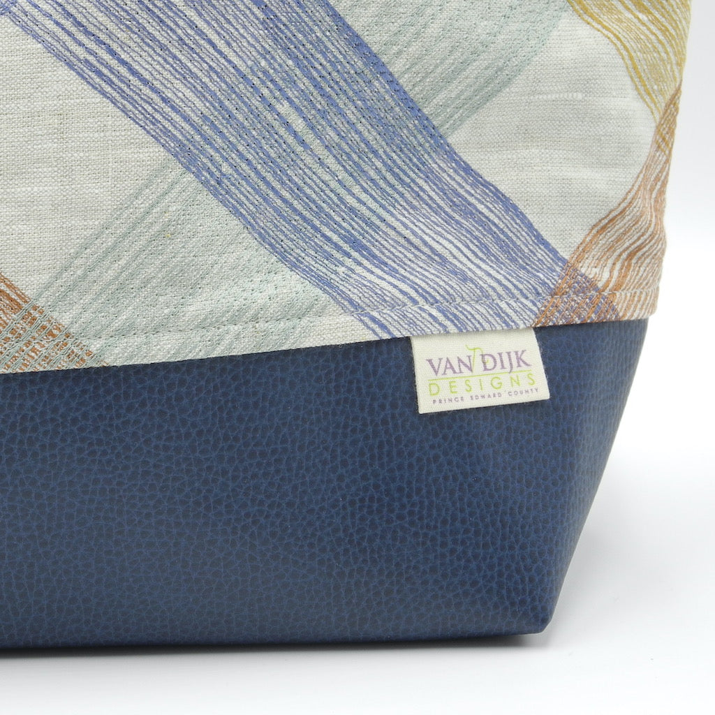 Pocket Tote - Larger Deluxe 2 Tone