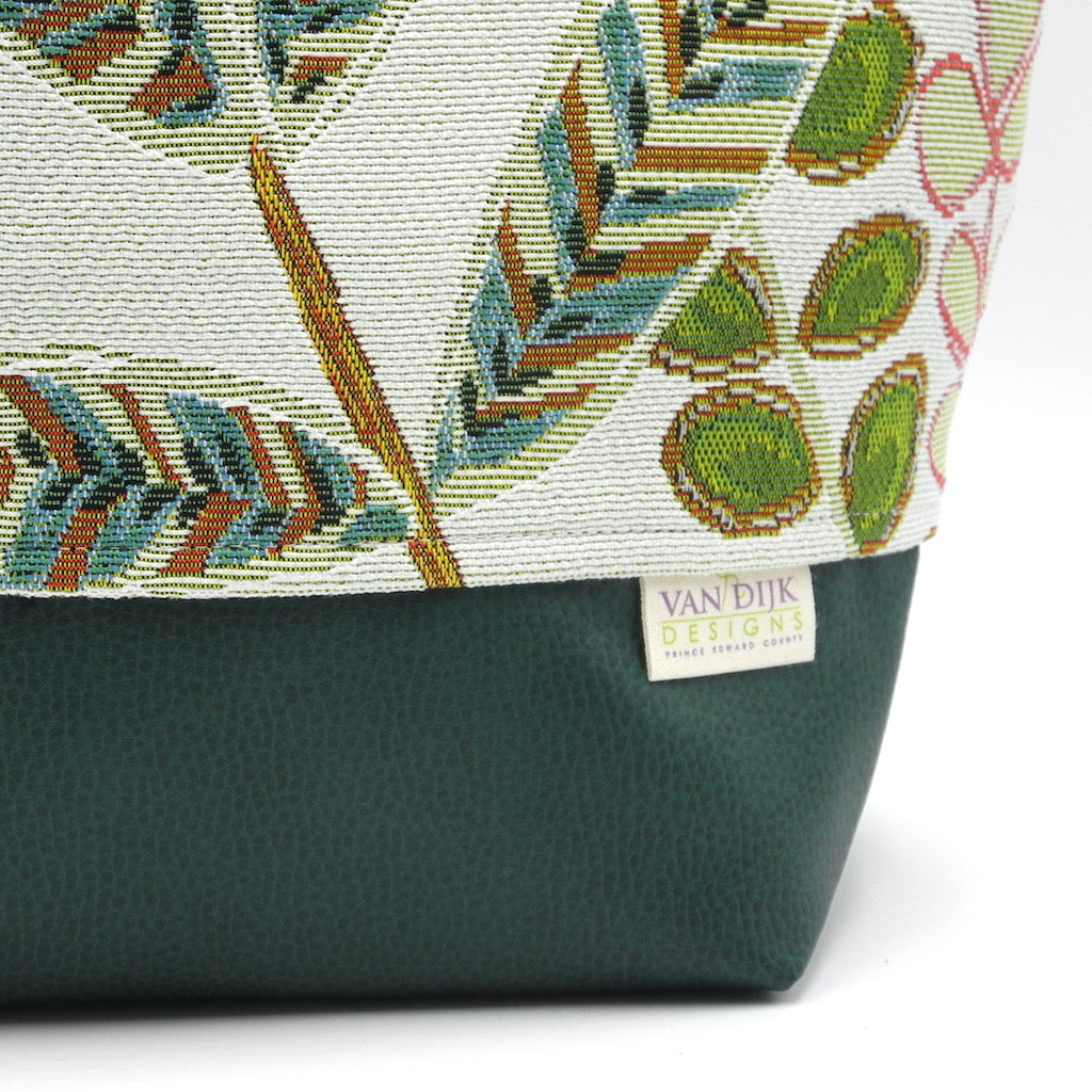 Pocket Tote - Larger Deluxe 2 Tone