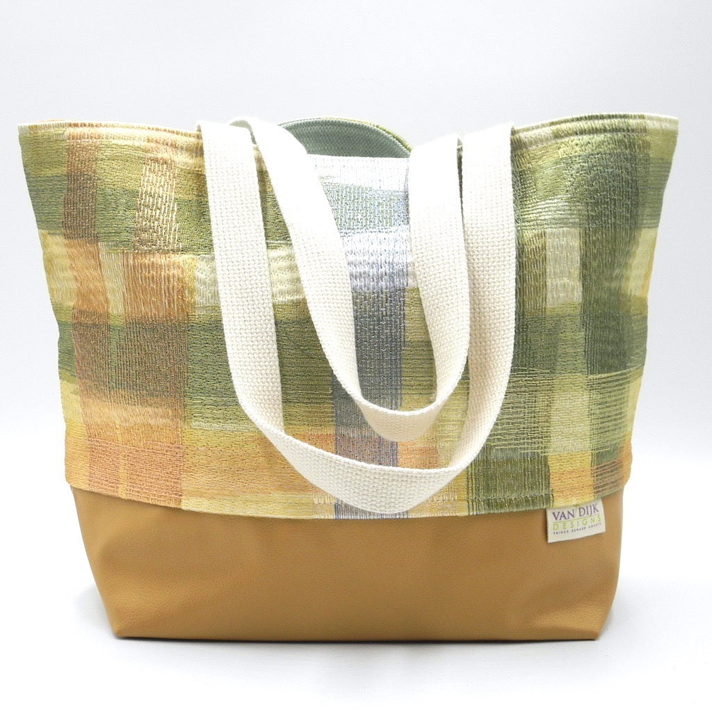 Pocket Tote - Larger Deluxe 2 Tone