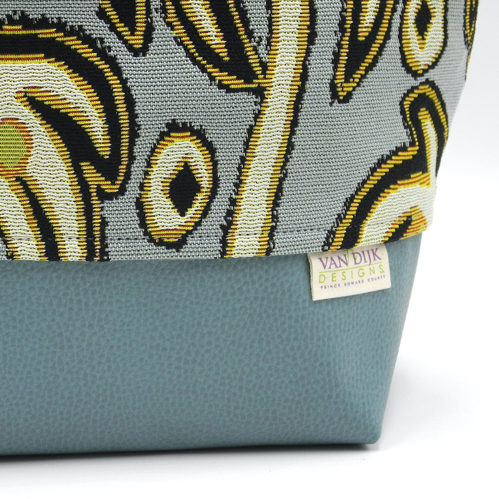 Pocket Tote - Larger Deluxe 2 Tone