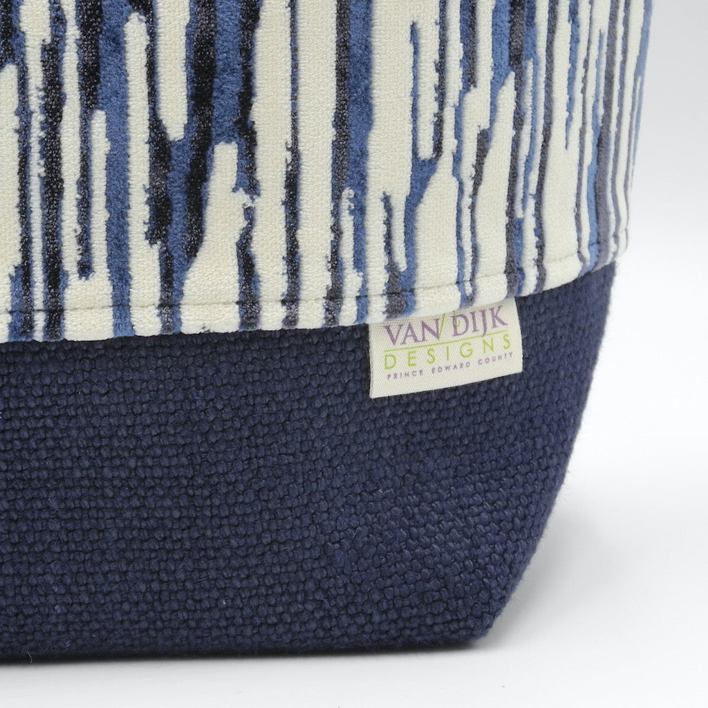 Pocket Tote - Larger Deluxe 2 Tone