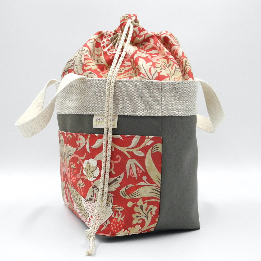 Drawstring Project Basket - Deluxe Large