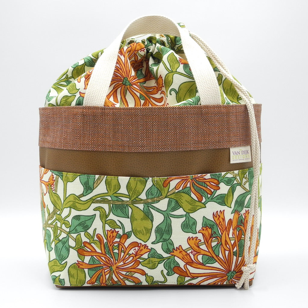 Drawstring Project Basket - Deluxe Large