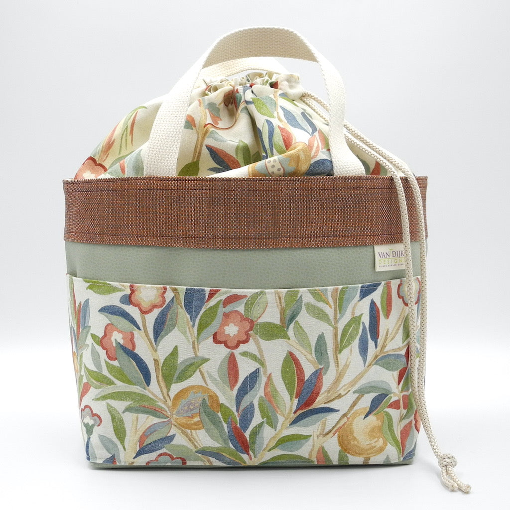 Drawstring Project Basket - Deluxe Large