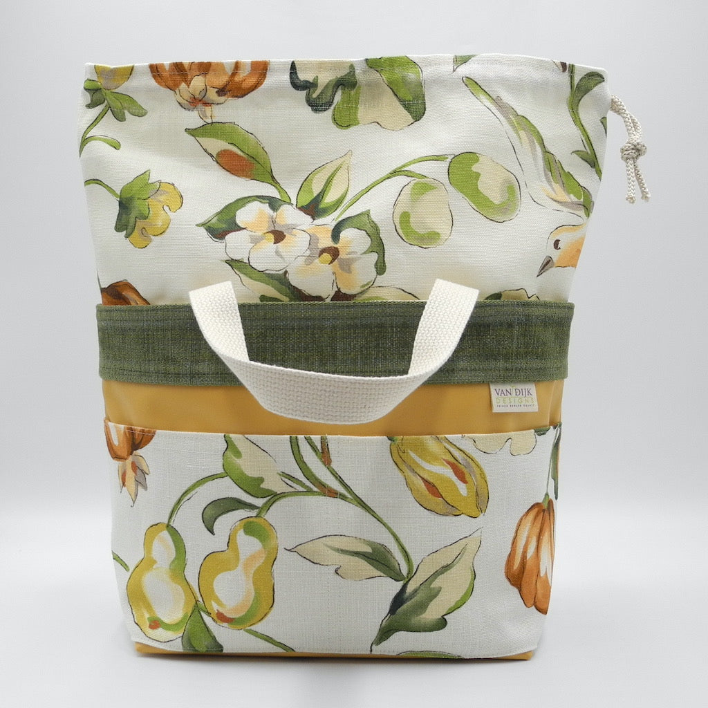 Drawstring Project Basket - Deluxe Large