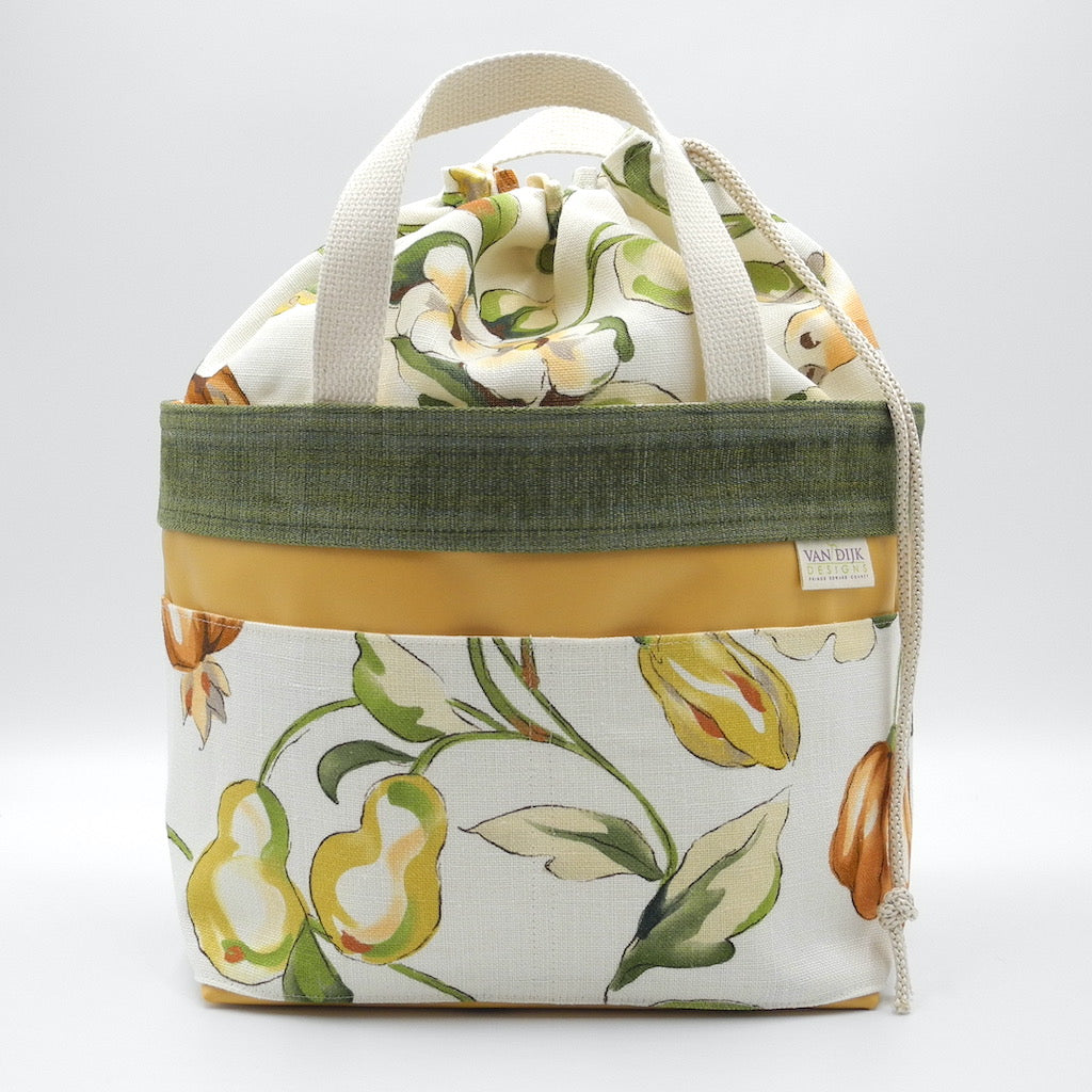 Drawstring Project Basket - Deluxe Large