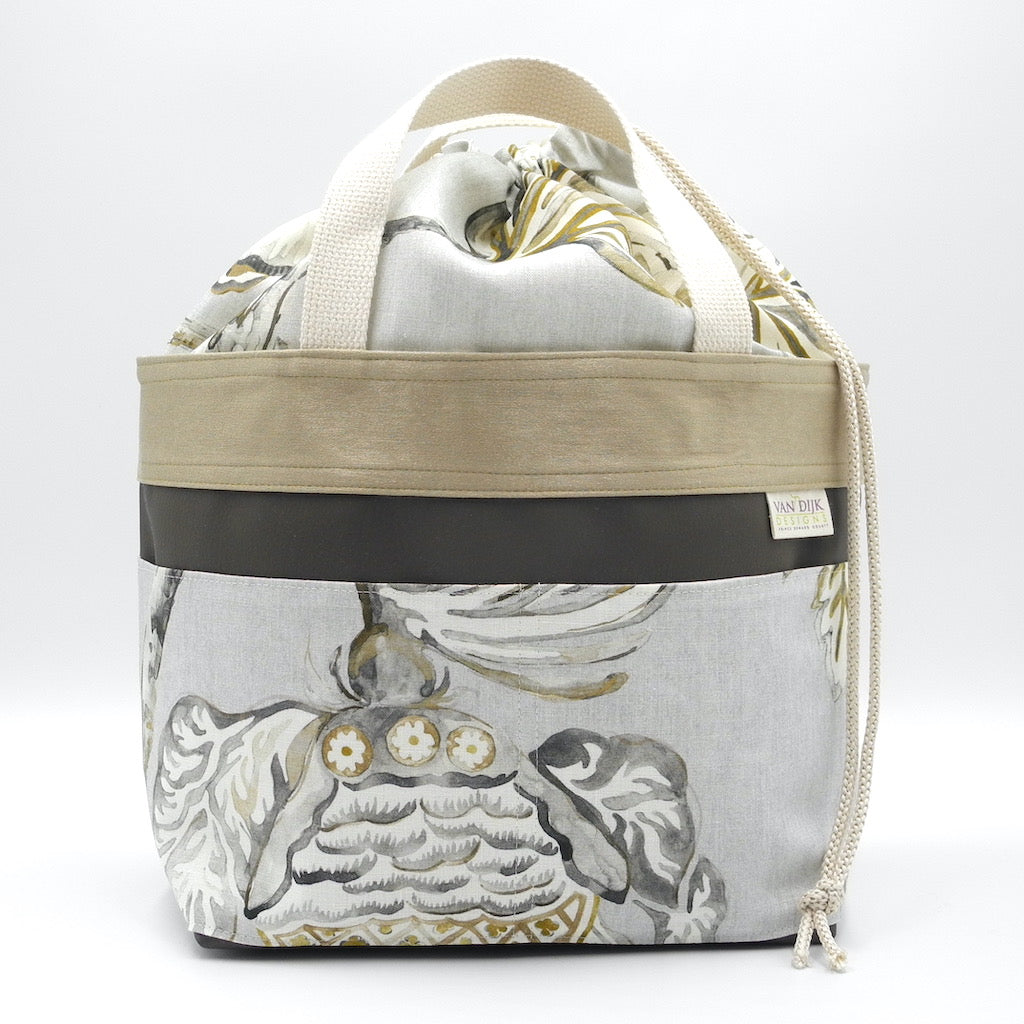 Drawstring Project Basket - Deluxe Large