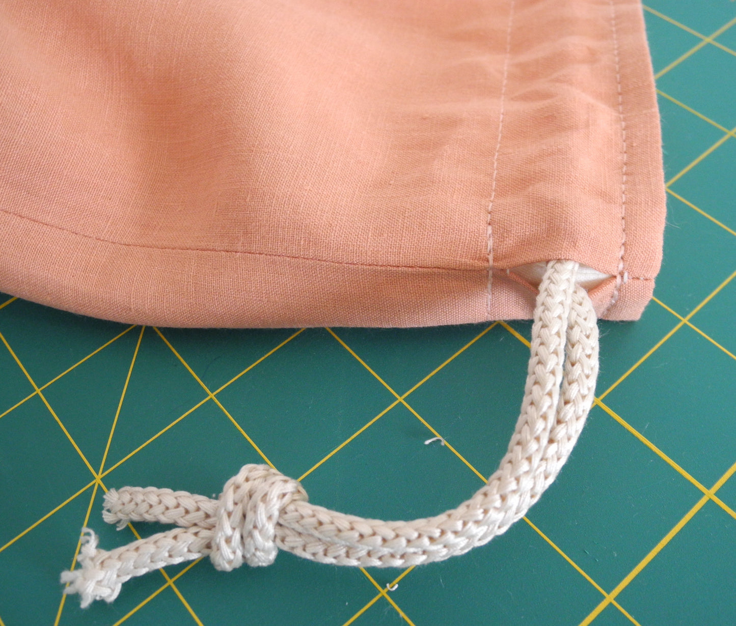 DIY Drawstring Project Bag Instructions