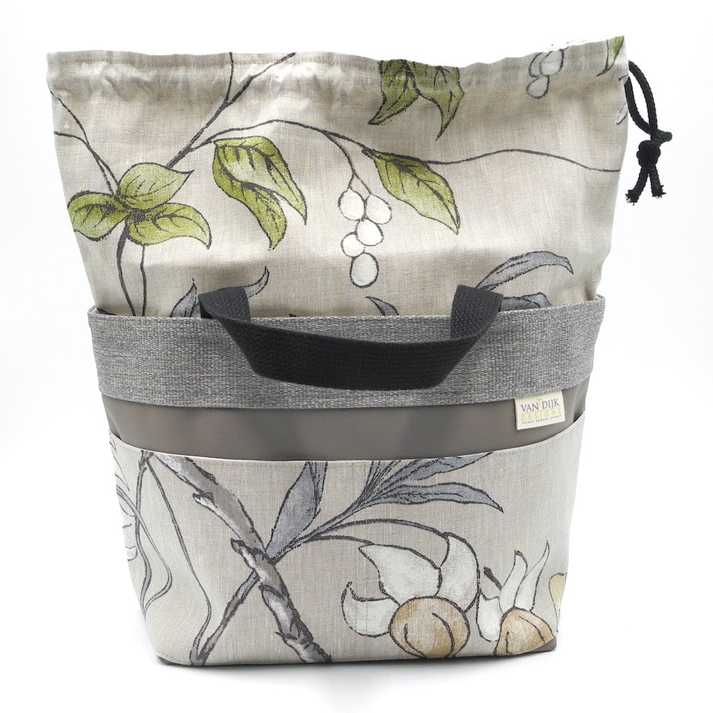 Drawstring Project Basket - Deluxe Large