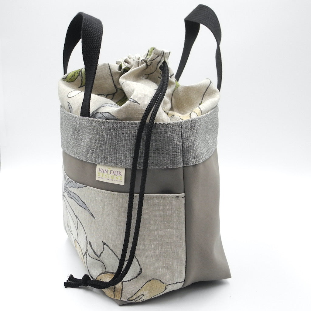 Drawstring Project Basket - Deluxe Large
