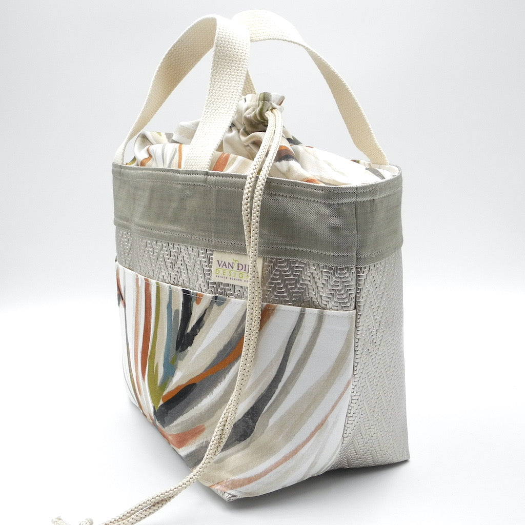 Drawstring Project Basket - Deluxe Large