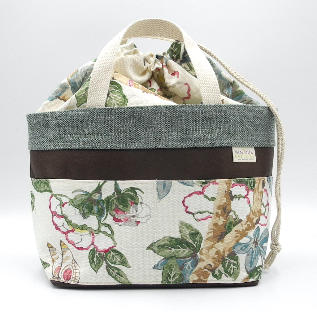 Drawstring Project Basket - Deluxe Large