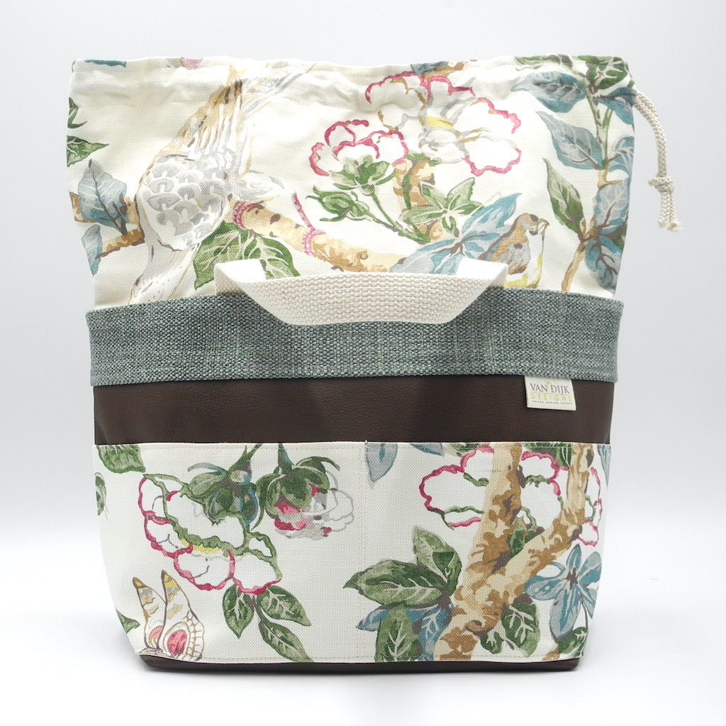Drawstring Project Basket - Deluxe Large