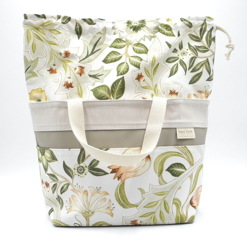 Drawstring Project Basket - Deluxe Large