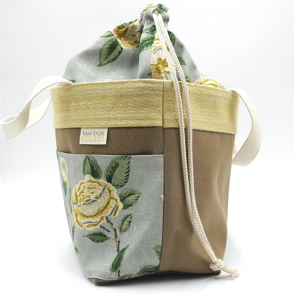 Drawstring Project Basket - Deluxe Large