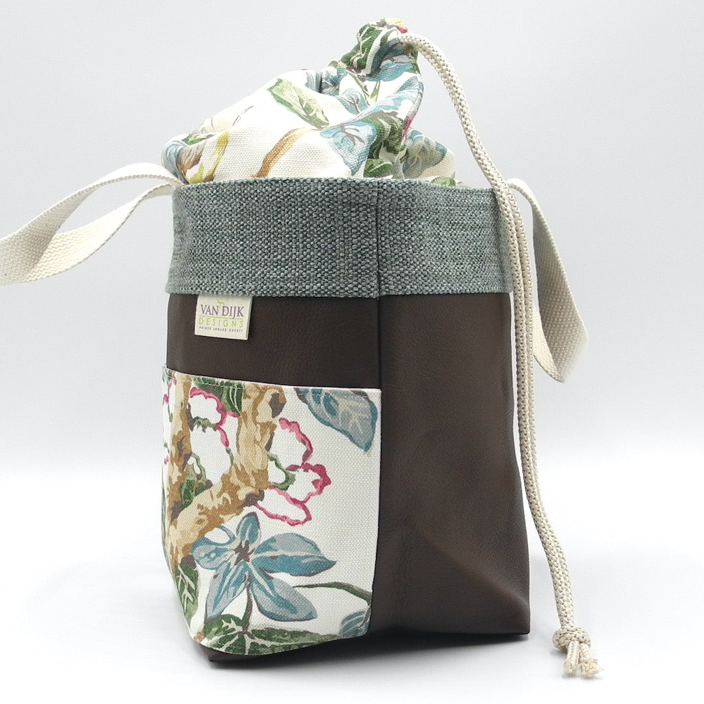 Drawstring Project Basket - Deluxe Large